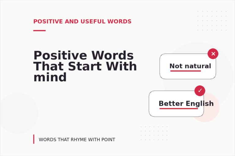 Positive Words That Start With mind Positive Words That Start With mind
