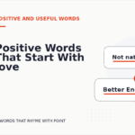 Positive Words That Start With love