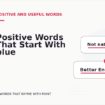 Positive Words That Start With blue