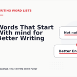 Words That Start With mind for Better Writing